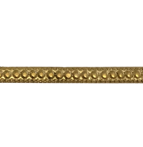 Decorative Brass Trim / Moulding - Beaded